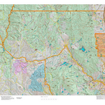 Colorado Unit 511 Elk Concentrations on a Land Ownership Base, the Hybrid Preview 1