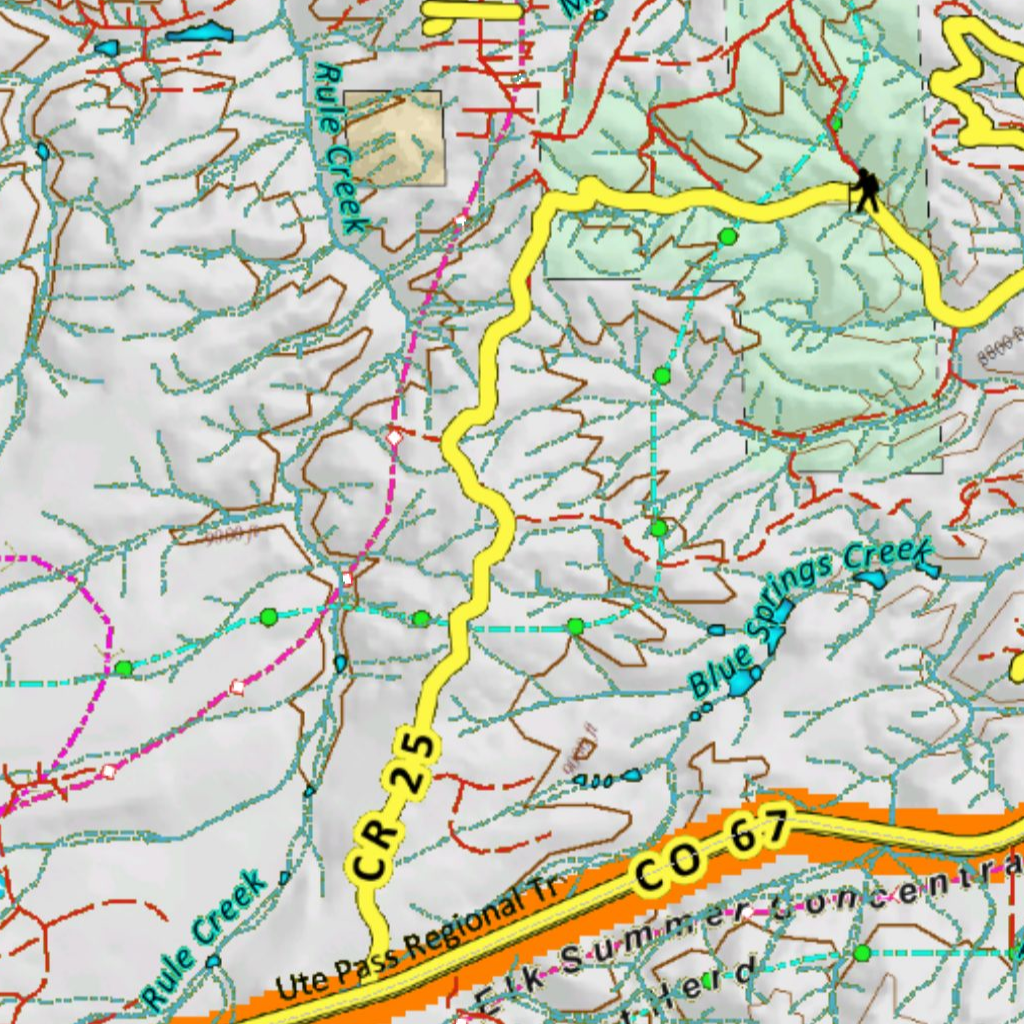 Colorado Unit 511 Elk Concentrations on a Land Ownership Base, the ...