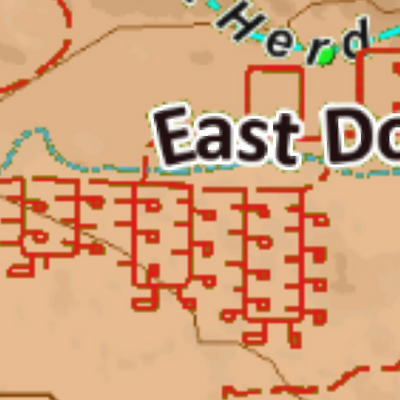 Colorado Unit 512 Elk Concentrations on a Land Ownership Base, the Hybrid Preview 2