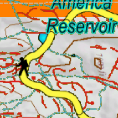 Colorado Unit 512 Elk Concentrations on a Land Ownership Base, the Hybrid Preview 3