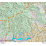 Colorado Unit 54 Elk Concentrations on a Land Ownership Base, the Hybrid Preview 1
