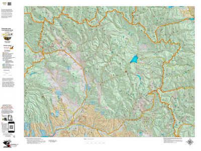 Colorado Unit 55 Elk Concentrations on a Land Ownership Base, the Hybrid Preview 1
