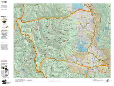 Colorado Unit 56 Elk Concentrations on a Land Ownership Base, the Hybrid Preview 1