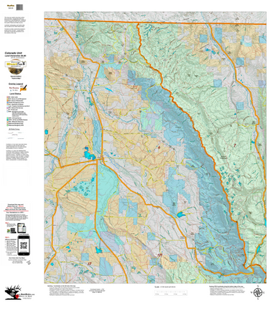 Colorado Unit 6 Elk Concentrations on a Land Ownership Base, the Hybrid Preview 1