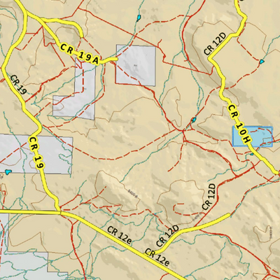 Colorado Unit 6 Elk Concentrations on a Land Ownership Base, the Hybrid Preview 2