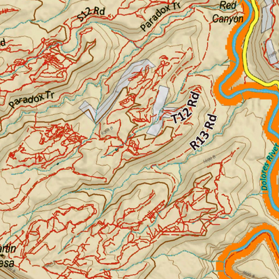 Colorado Unit 60 Elk Concentrations on a Land Ownership Base, the Hybrid Preview 3