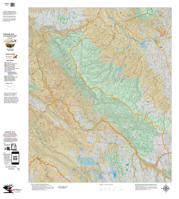 Colorado Unit 61 Elk Concentrations on a Land Ownership Base, the ...