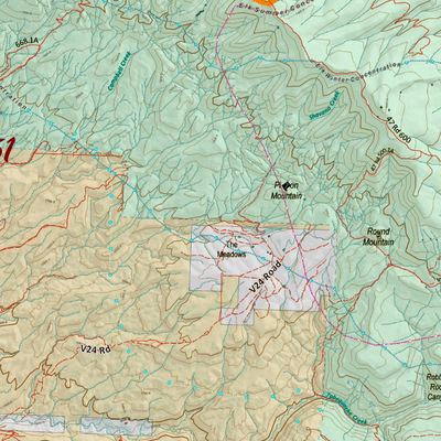 Colorado Unit 61 Elk Concentrations on a Land Ownership Base, the Hybrid Preview 2