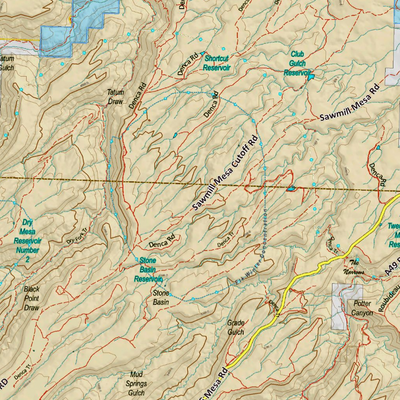 Colorado Unit 62 Elk Concentrations on a Land Ownership Base, the Hybrid Preview 3