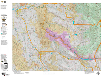 Colorado Unit 64 Elk Concentrations on a Land Ownership Base, the Hybrid Preview 1