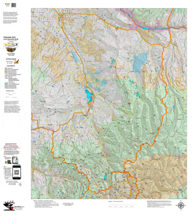 Colorado Unit 65 Elk Concentrations on a Land Ownership Base, the Hybrid Preview 1