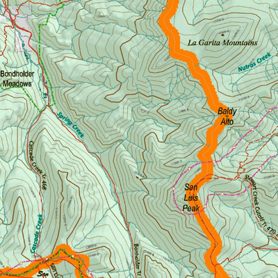Colorado Unit 67 Elk Concentrations on a Land Ownership Base, the Hybrid Preview 3
