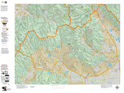 Colorado Unit 681 Elk Concentrations on a Land Ownership Base, the Hybrid Preview 1