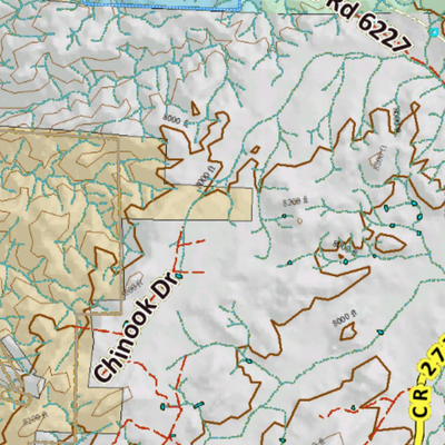 Colorado Unit 69 Elk Concentrations on a Land Ownership Base, the Hybrid Preview 2