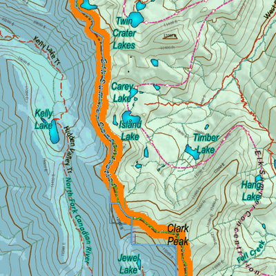 Colorado Unit 7 Elk Concentrations on a Land Ownership Base, the Hybrid Preview 3