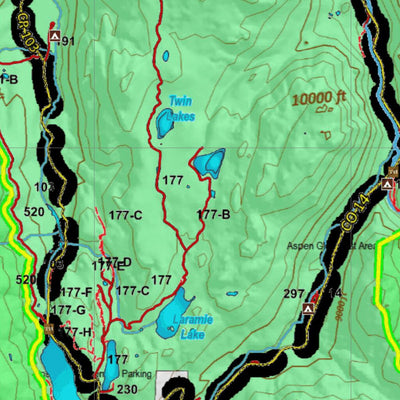 Colorado HuntData LLC Colorado_Unit_7_Landownership digital map