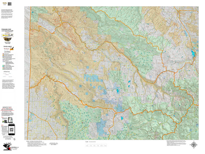 Colorado Unit 70 Elk Concentrations on a Land Ownership Base, the Hybrid Preview 1