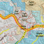 Colorado Unit 741 Elk Concentrations on a Land Ownership Base, the Hybrid Preview 3