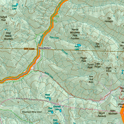 Colorado Unit 75 Elk Concentrations on a Land Ownership Base, the Hybrid Preview 3