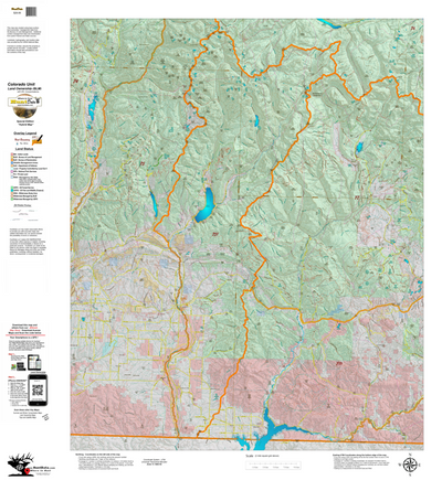 Colorado Unit 751 Elk Concentrations on a Land Ownership Base, the Hybrid Preview 1