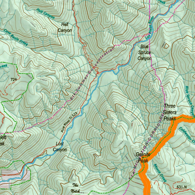 Colorado Unit 751 Elk Concentrations on a Land Ownership Base, the Hybrid Preview 3