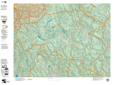 Colorado Unit 76 Elk Concentrations on a Land Ownership Base, the Hybrid Preview 1