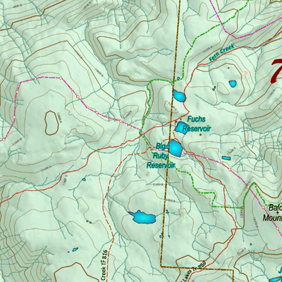 Colorado Unit 76 Elk Concentrations on a Land Ownership Base, the Hybrid Preview 2