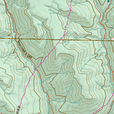 Colorado Unit 77 Elk Concentrations on a Land Ownership Base, the Hybrid Preview 2