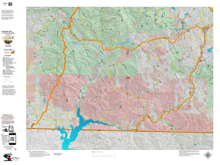 Colorado Unit 771 Elk Concentrations on a Land Ownership Base, the ...