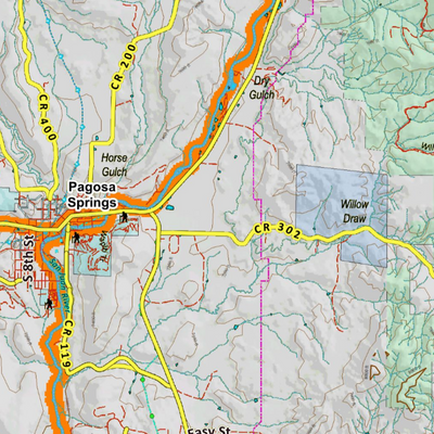 Colorado Unit 78 Elk Concentrations on a Land Ownership Base, the Hybrid Preview 2