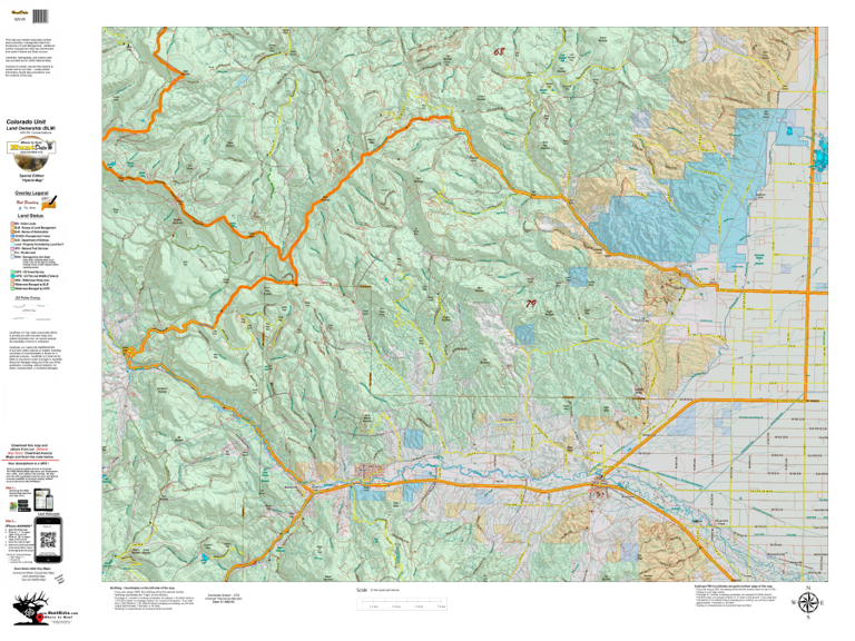 Colorado Unit 79 Elk Concentrations on a Land Ownership Base, the ...
