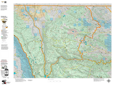 Colorado Unit 8 Elk Concentrations on a Land Ownership Base, the Hybrid Preview 1