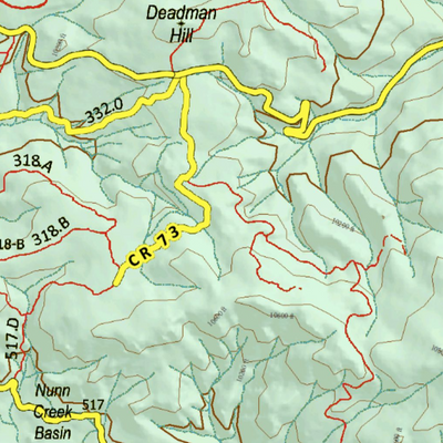 Colorado Unit 8 Elk Concentrations on a Land Ownership Base, the Hybrid Preview 2