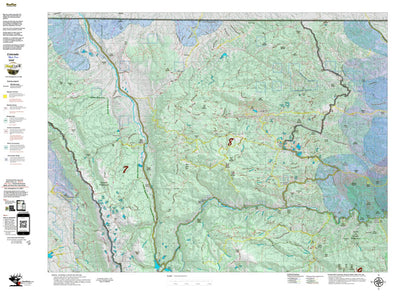 Colorado HuntData LLC Colorado Unit 8 Mule Deer Concentrations digital map