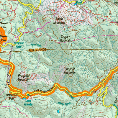 Colorado Unit 81 Elk Concentrations on a Land Ownership Base, the Hybrid Preview 3