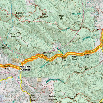 Colorado Unit 84 Elk Concentrations on a Land Ownership Base, the Hybrid Preview 3