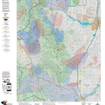 Colorado HuntData LLC Colorado Unit 84 Mule Deer Concentrations digital map