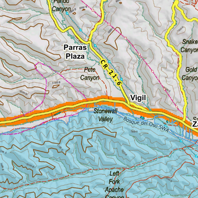 Colorado Unit 851 Elk Concentrations on a Land Ownership Base, the Hybrid Preview 3
