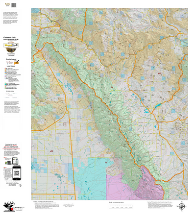 Colorado Unit 86 Elk Concentrations on a Land Ownership Base, the Hybrid Preview 1