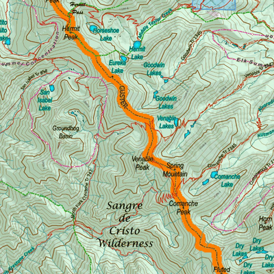 Colorado Unit 86 Elk Concentrations on a Land Ownership Base, the Hybrid Preview 3