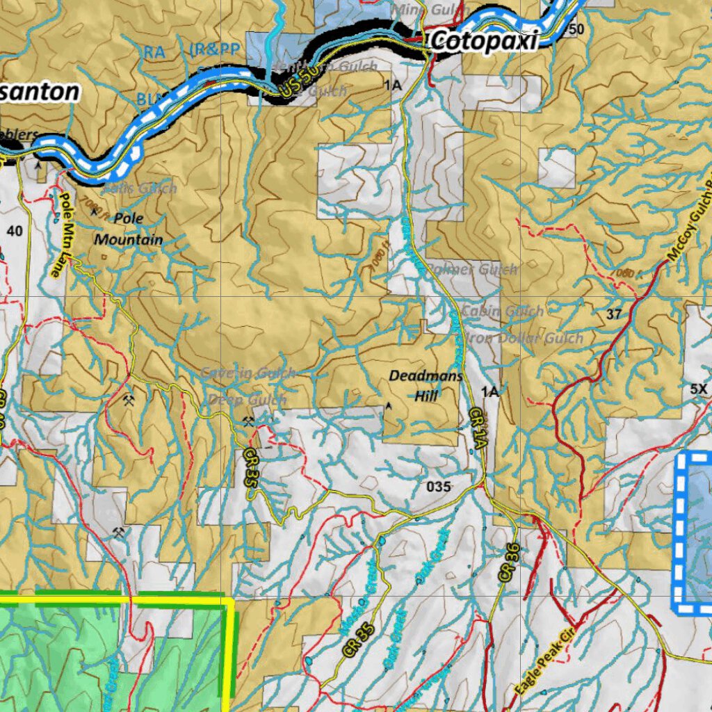 Colorado_Unit_86_Landownership Map by Colorado HuntData LLC | Avenza Maps