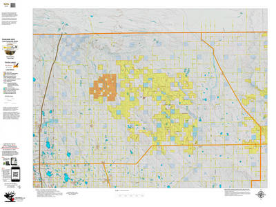 Colorado Unit 87 Elk Concentrations on a Land Ownership Base, the Hybrid Preview 1