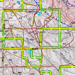Colorado HuntData LLC Colorado Unit 87 Mule Deer Summer, Winter Concentration Map digital map