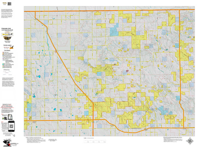 Colorado Unit 88 Elk Concentrations on a Land Ownership Base, the Hybrid Preview 1