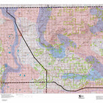 Colorado HuntData LLC Colorado Unit 88 Mule Deer Summer, Winter Concentration Map digital map