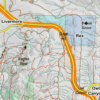 Colorado Unit 9 Elk Concentrations on a Land Ownership Base, the Hybrid Preview 2