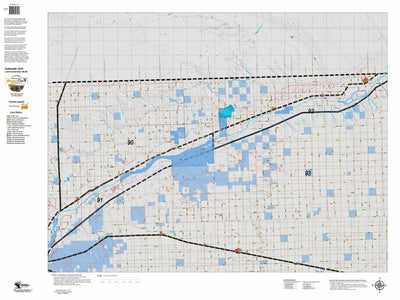 Colorado HuntData LLC Colorado_Unit_90_Landownership digital map