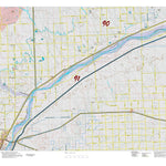 Colorado HuntData LLC Colorado Unit 91 Mule Deer Concentrations digital map