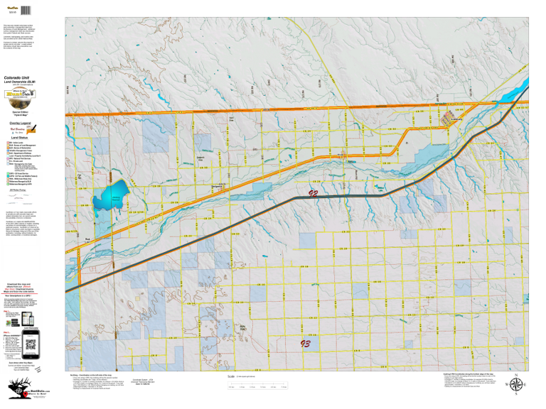 Colorado Unit 92 Elk Concentrations on a Land Ownership Base, the ...