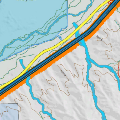 Colorado Unit 92 Elk Concentrations on a Land Ownership Base, the Hybrid Preview 3
